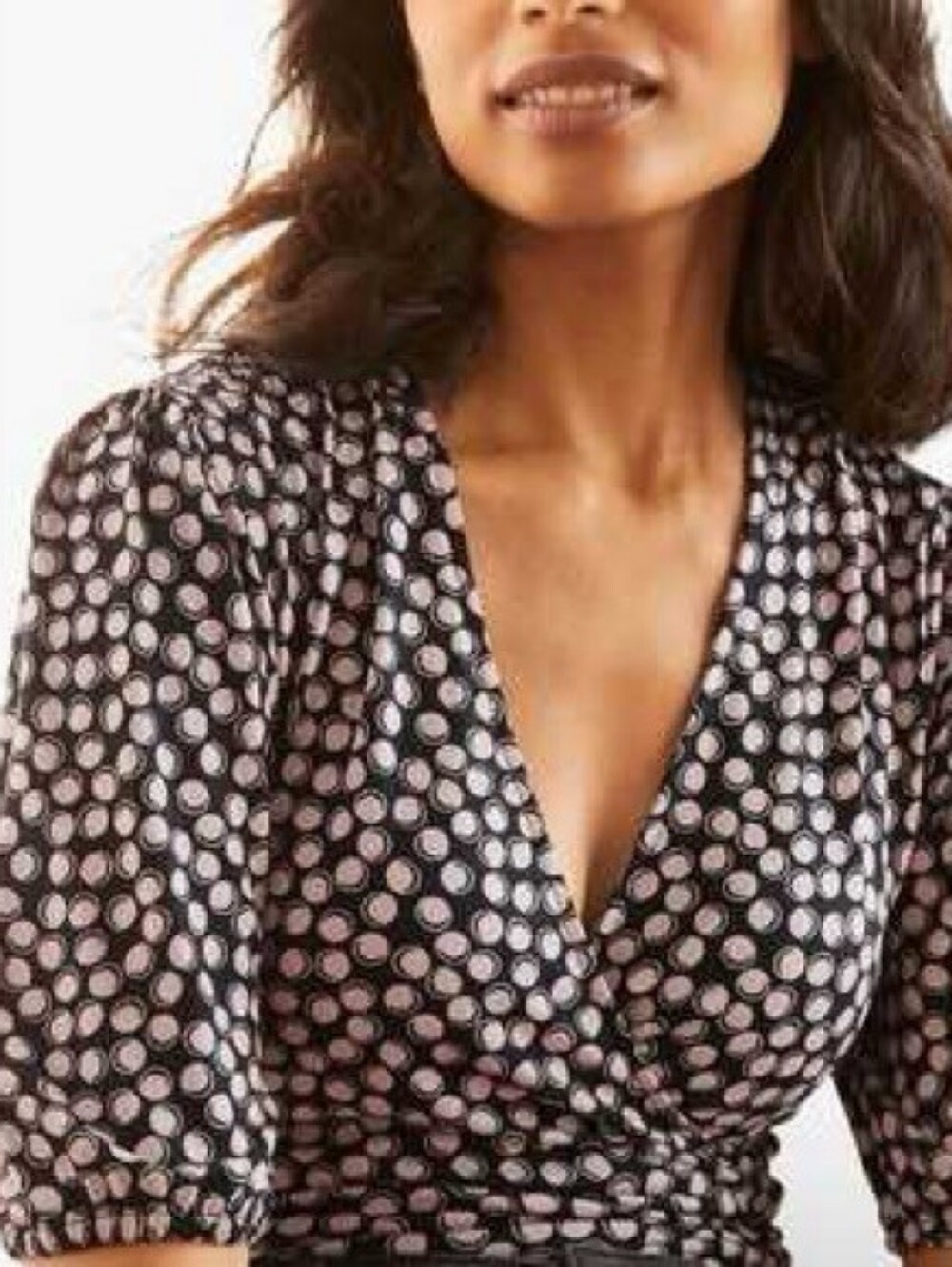 Boden Joanna Faux-wrap Top